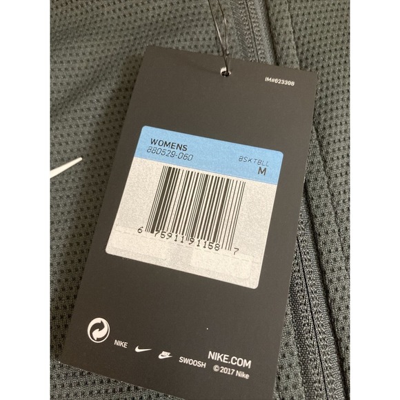 OKC Thunder Nike Jacket Women's Medium Gray Zip Therma Flex Showtime Authentic - Picture 9 of 10